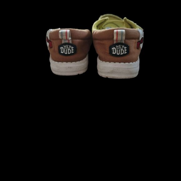 Hey Dude Wally Funk SpongeBob Shoes Size Women's 7 or Men's 6 - Picture 5 of 7